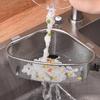 Drain Basket Stainless Steel Kitchen Supplies Household Sink Hanging Non Perforated Storage Rack Multi Functional Drip Basket