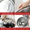 Food-Grade Stainless Steel Round Kitchen Basin