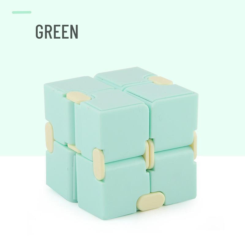 Children's Creative Macaron Infinite Magic Cube - Flip Decompression Educational Toy