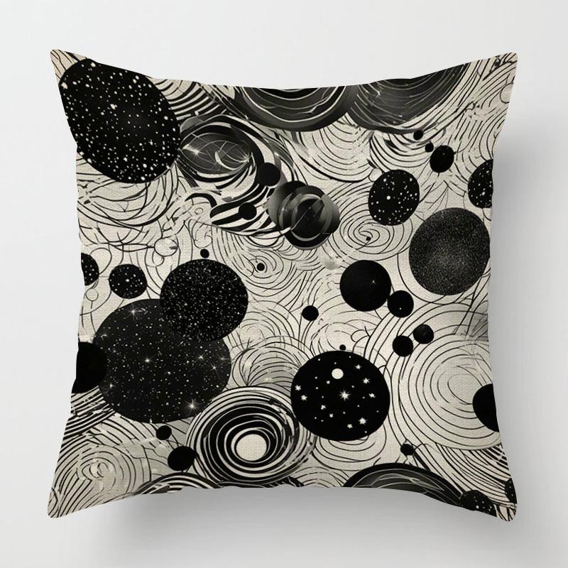 Home Decor Modern Abstract Geometric Pattern Pillow Covers Pattern Cushion Cover Suitable For Sofa Bedroom Car Pillow Cover