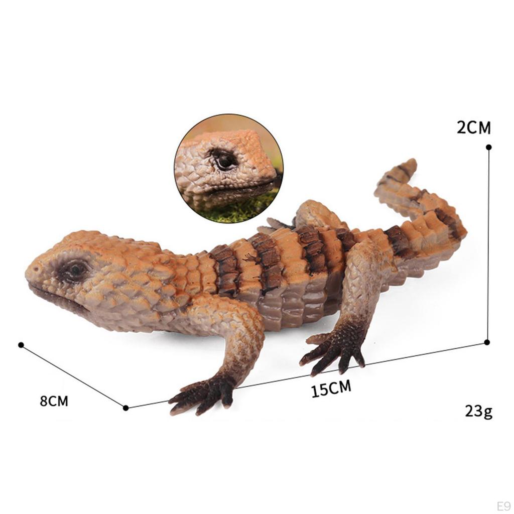 Echsenfigurine Realistisch Detaillierte Actionfiguren Bastelarbeiten Lernspielzeug Mitgebsel Dekoration Gummi