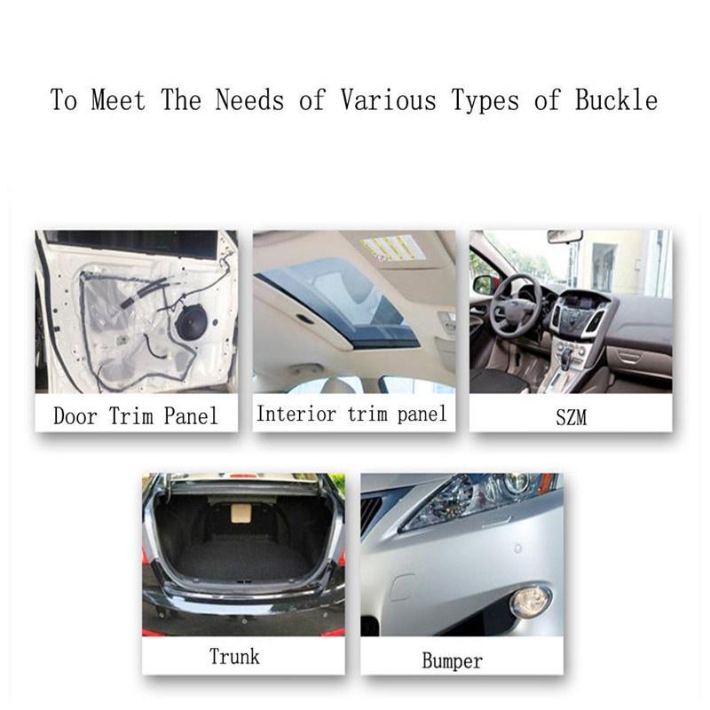 200/500 PCS Car Auto Bumper Rivet Retainer Push Engine Cover Fender Fastener Trim Clips