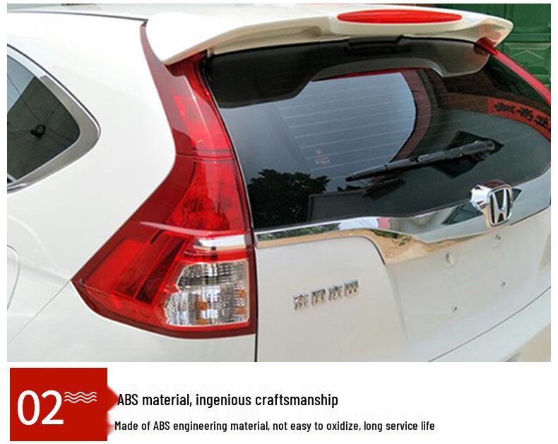 Honda CRV Rear Spoiler 2012-2016: Painted, No Drill, Sport-Style Wind Deflector