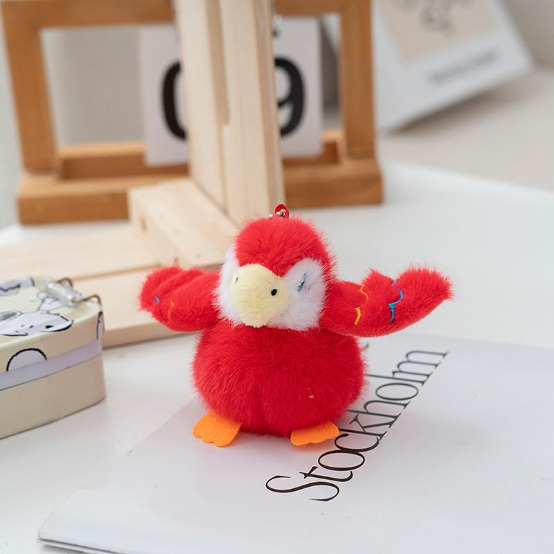 

Cute Soft And Realistic Parrot Plush Toy With For Collectors And Bird Lovers 8cm