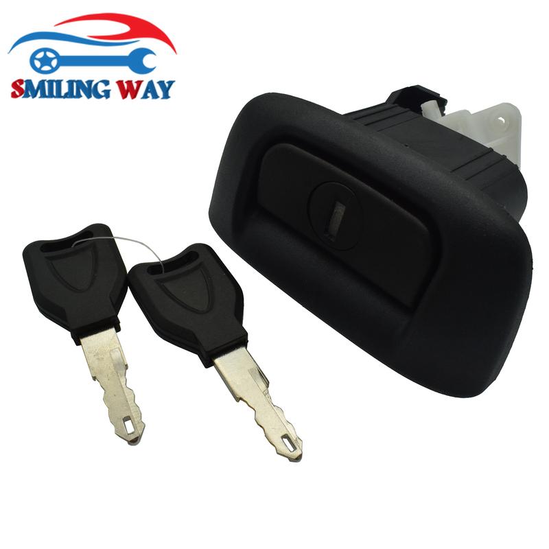New Car Rear Tailgate Boot Trunk Lid Lock W/ Keys For Renault Thalia Logan Clio 1998-2010  7700431773 7701472508