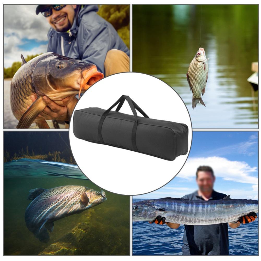 Oxford Cloth Fishing Rod Storage Bag 75*17*9.7cm Fishing Storage Bag  Fishing Gear Storage