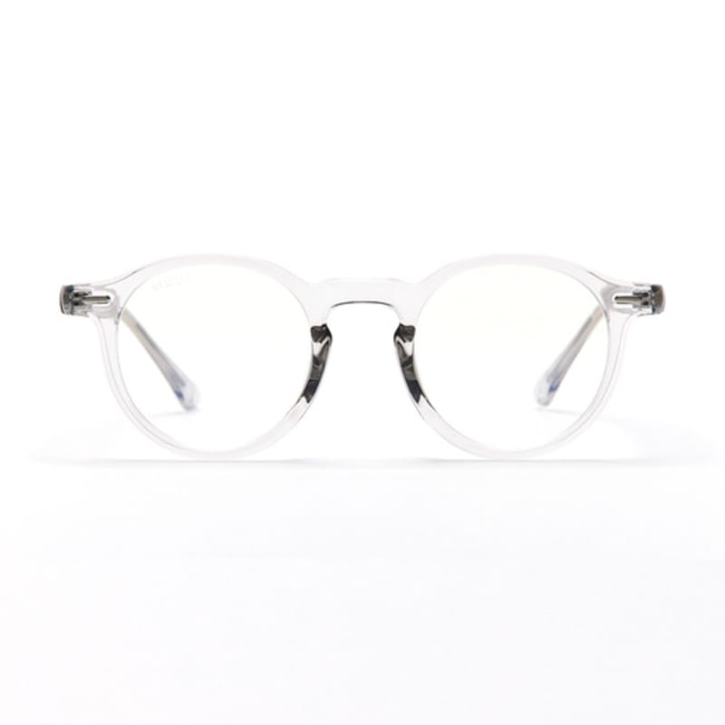 

MUUT Transparent Horn-rimmed Y.LAB 04 C7_White free