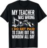 Funny Heavy Equipment Operator Excavator Backhoe Bulldozer T- Shirt