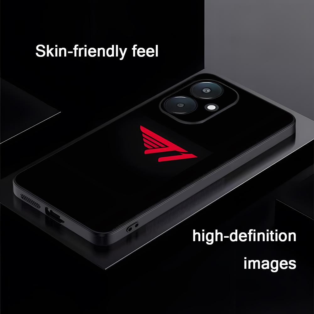 Club LOOG Team T1 Esports Phone Case For Xiaomi Redmi 14C 13C 12C Note14 13 12 11 10 Pro Plus S Soft Black Phone Cover