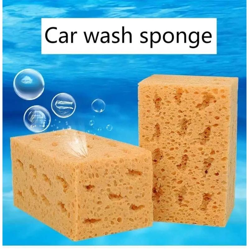 High Density Vehicle Sponge Thick Foam Cleaning Wipe Block Scratch Protection Fast Drying Car Detailing Tool
