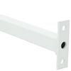 Adjustable Window Security Bar 3 pcs White Steel