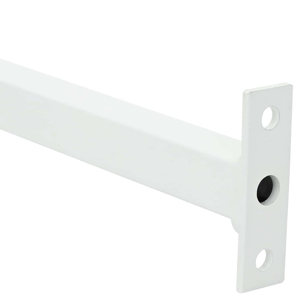 Adjustable Window Security Bar 3 pcs White Steel