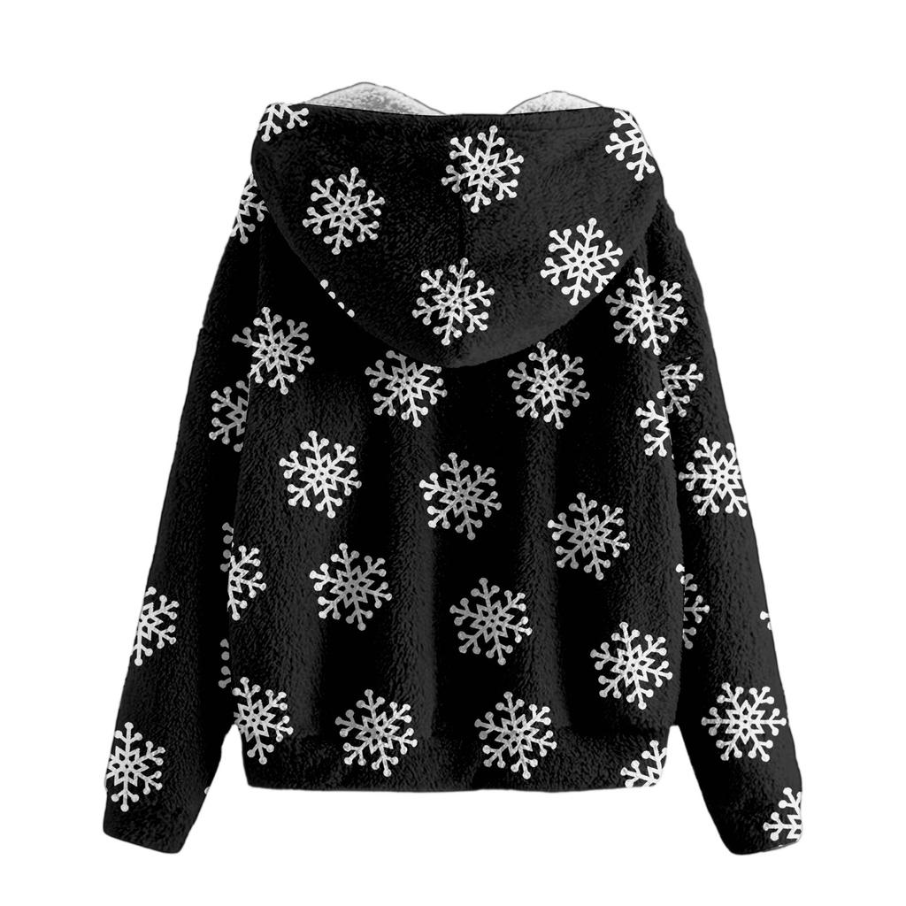 Men'S  Winter Zipper Hooded Fleece Sweatshirt With Patch Pocket Casual Jacket