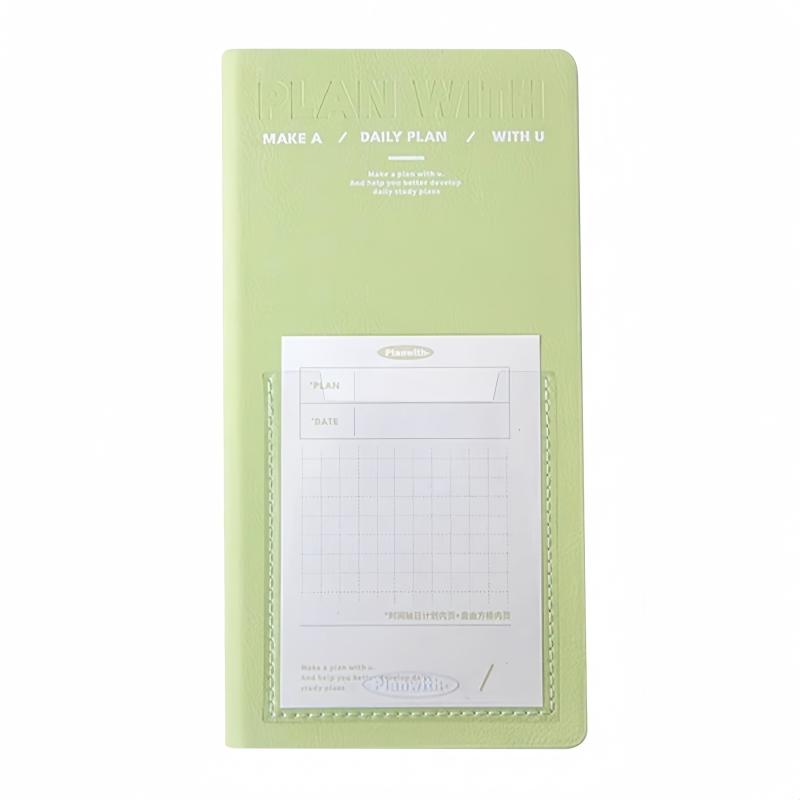 1Pc Planwith daily planner, 2025 Schedule Book, Portable Notebook,To-Do List, Self-Discipline Card Printing Book,Task List Memo