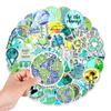 50 Environmental Protection Phrases Graffiti Stickers Suitcase Car Mobile Phone Tablet Computer Decoration Stickers