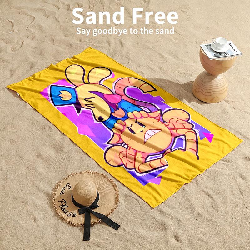 Dog Man Beach towels also serve as bath towels summer essential a musthave for the outdoors the beach and the pool