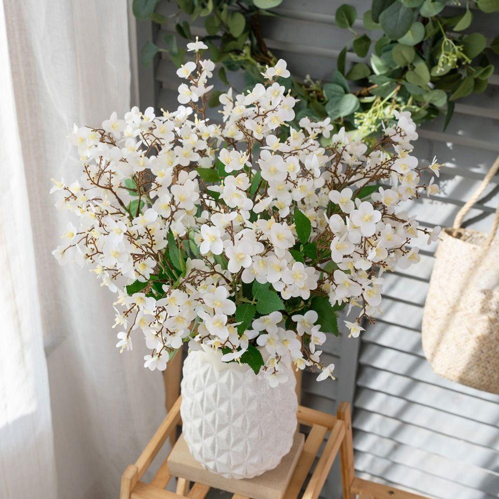 Small Branch Artificial Flower Branch Floral Arrangement Supplies  Home Decor