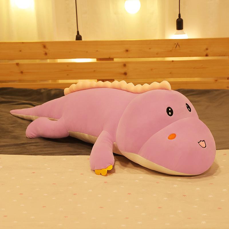 Dinosaurier Plüschtier Puppe niedlich Bett superweich Schlafen langes Wurfkissen große Puppe Stoffpuppe