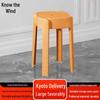 Zhifeng Stackable Plastic Round Stool