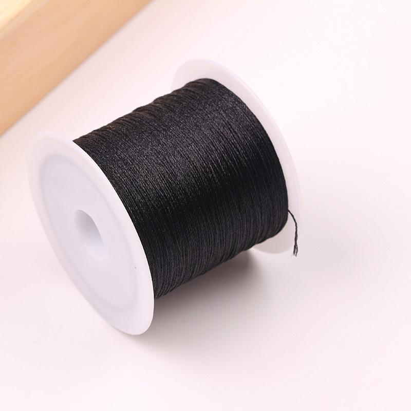 Boting Feines Nylon Eisseide Quastenfaden für Handgemachte Stickerei