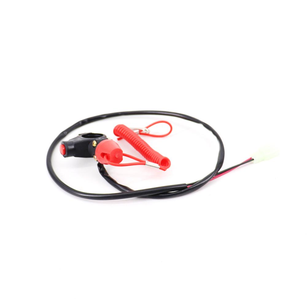 Wiring Harness Ignition System for 50-110CC ATV/Buggy: Includes Switch, Spark Plug, CDI