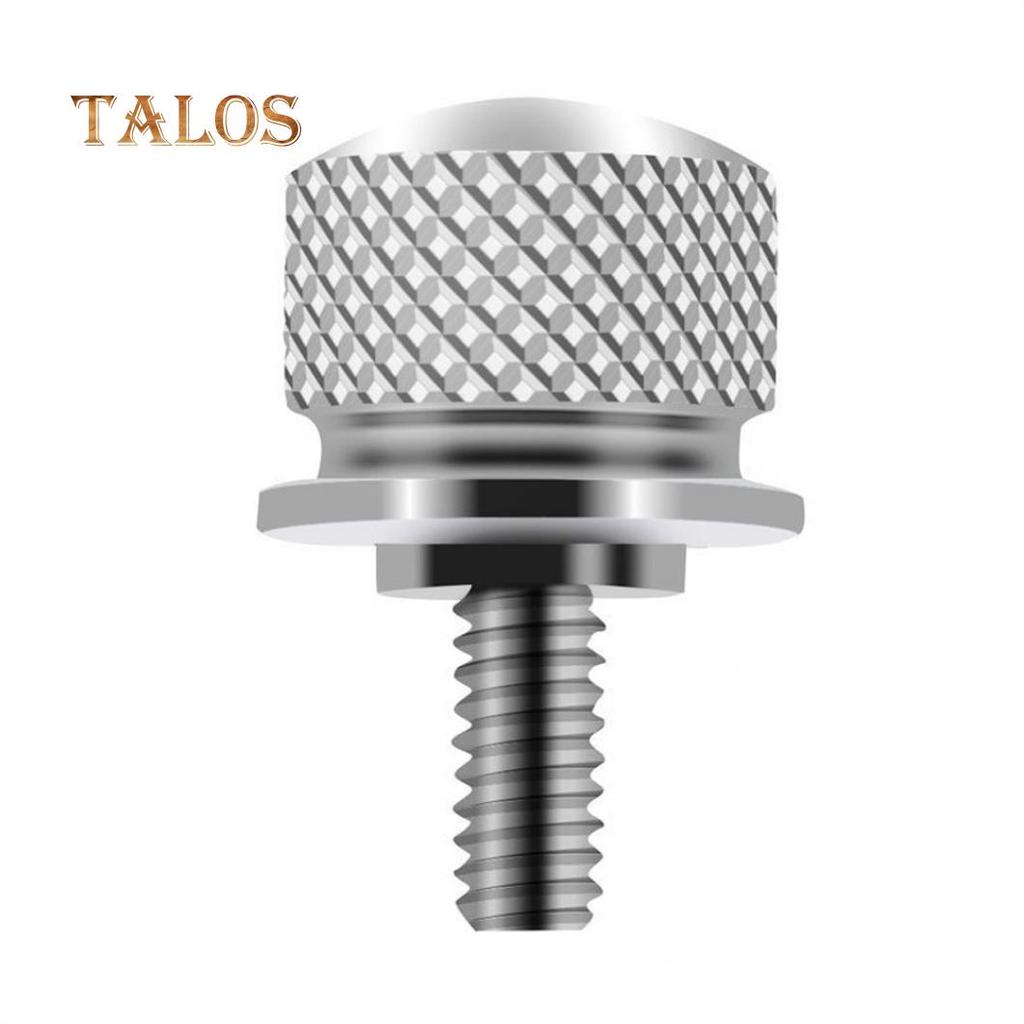 TA Aluminium Sitz Bolzen Kotflügel Schrauben Halterung Knopf Abdeckung Kappe für Harley