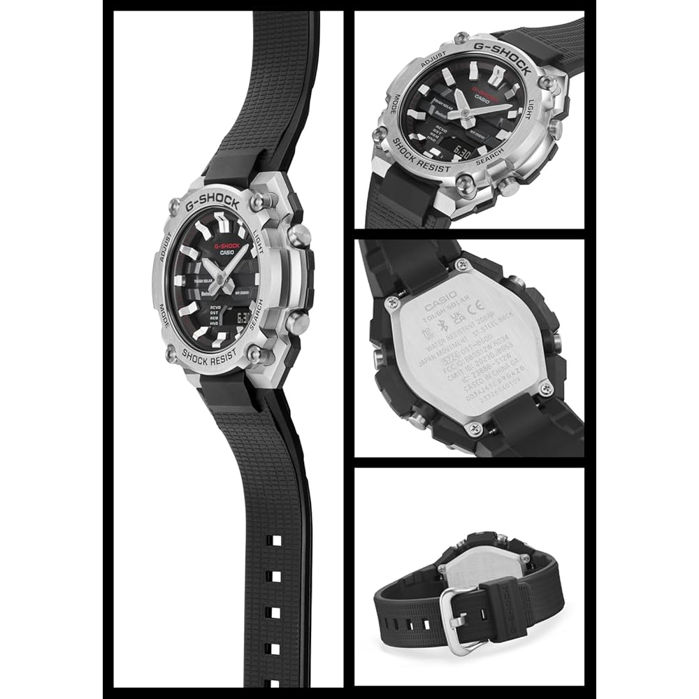 Casio G-Shock G-STEEL Solar Bluetooth Watch GST-B600-1AJF Men's Black