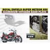 Aluminum Sump Guard "Voyager Bash Plate" Fit For Royal Enfield Super Meteor 650
