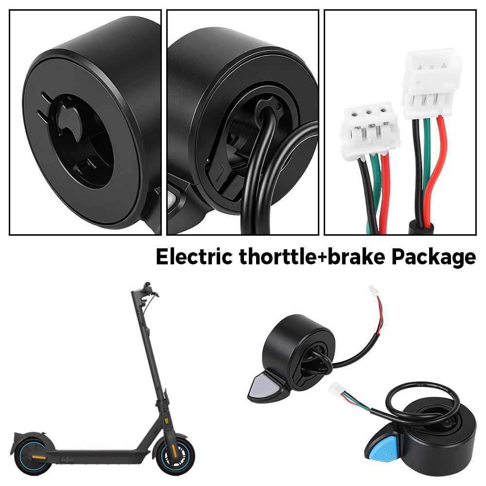 Electric Scooter Speed Dial Thumb Brake Throttle Speed Control for Segway Ninebot MAX G30D Finger Button Speed Control Parts Throttles 2