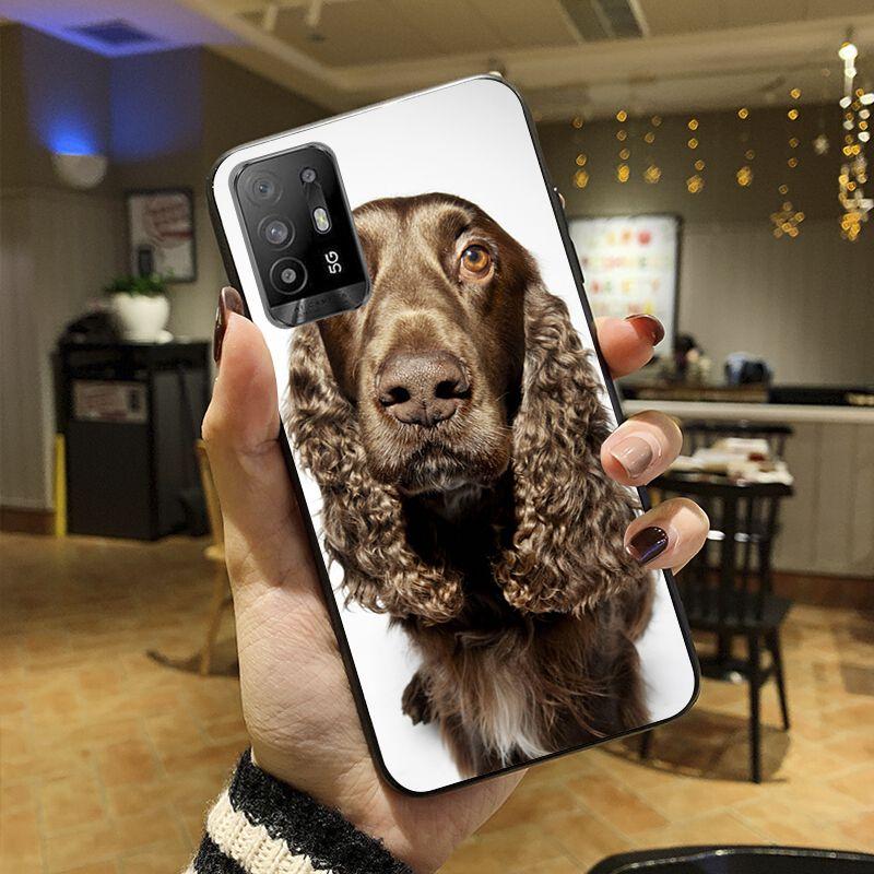 Harper kokršpaněl hellip štěňata psů Kryt na telefon Pro OPPO A74 A94 A3S A5S A9 A12 A15S A52 A53 A72 A73 2020 A91 5G Pouzdro coque