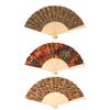 Folding Hand Fan,Printed Hand Held Folding Fans Chinese Kung Fus Hand Fan Decorative Folding Fan for Dances,Performances