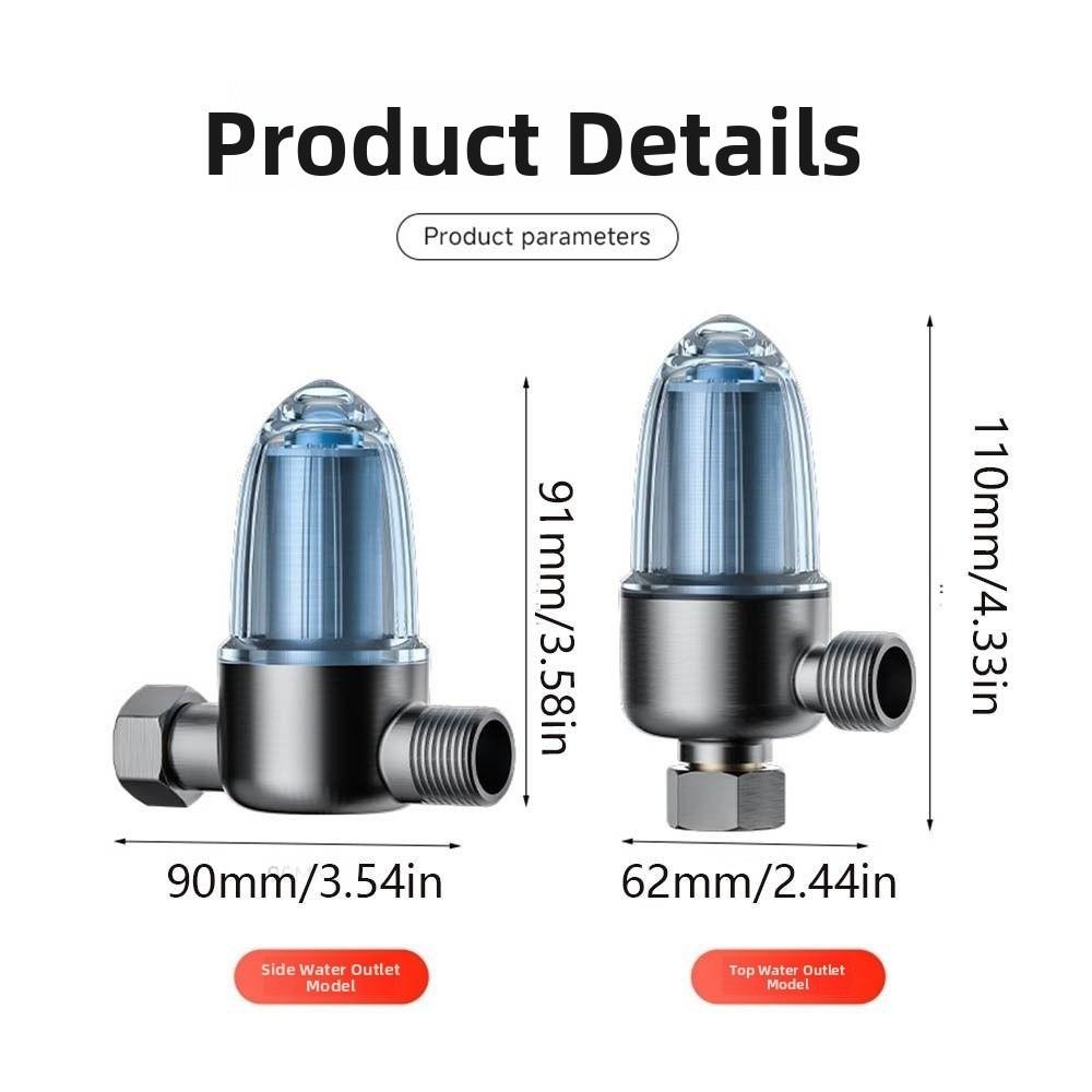 High Pressure Water Heater Filter Cartridge Spin Down Water Purifier Front Prefilter  Sink