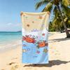 Animal C-Crab Towel Beach Blanket Towel  For Travel Gym Shower Luxury Lightweight Camping Pool hot
