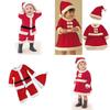 Velmi měkký vánoční obleček s motivem Santa Clause pro chlapce a dívky