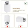200ML Portable Press Empty Refillable Bottle Liquid Alcohol Pump UV Gel Nail Polish Cleaner Acetone Water Remover Dispenser