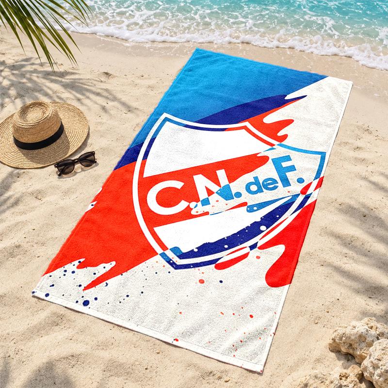 Club Nacional Football Microfiber Beach Towel Quick Dry Sand Free Lightweight Beach Towels for Travel Swimming Camping