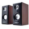 Computer Speakers Usb Powered Surround Sound Wooden Desktop Wired Loudspeakers Bass Stereo Subwoofer