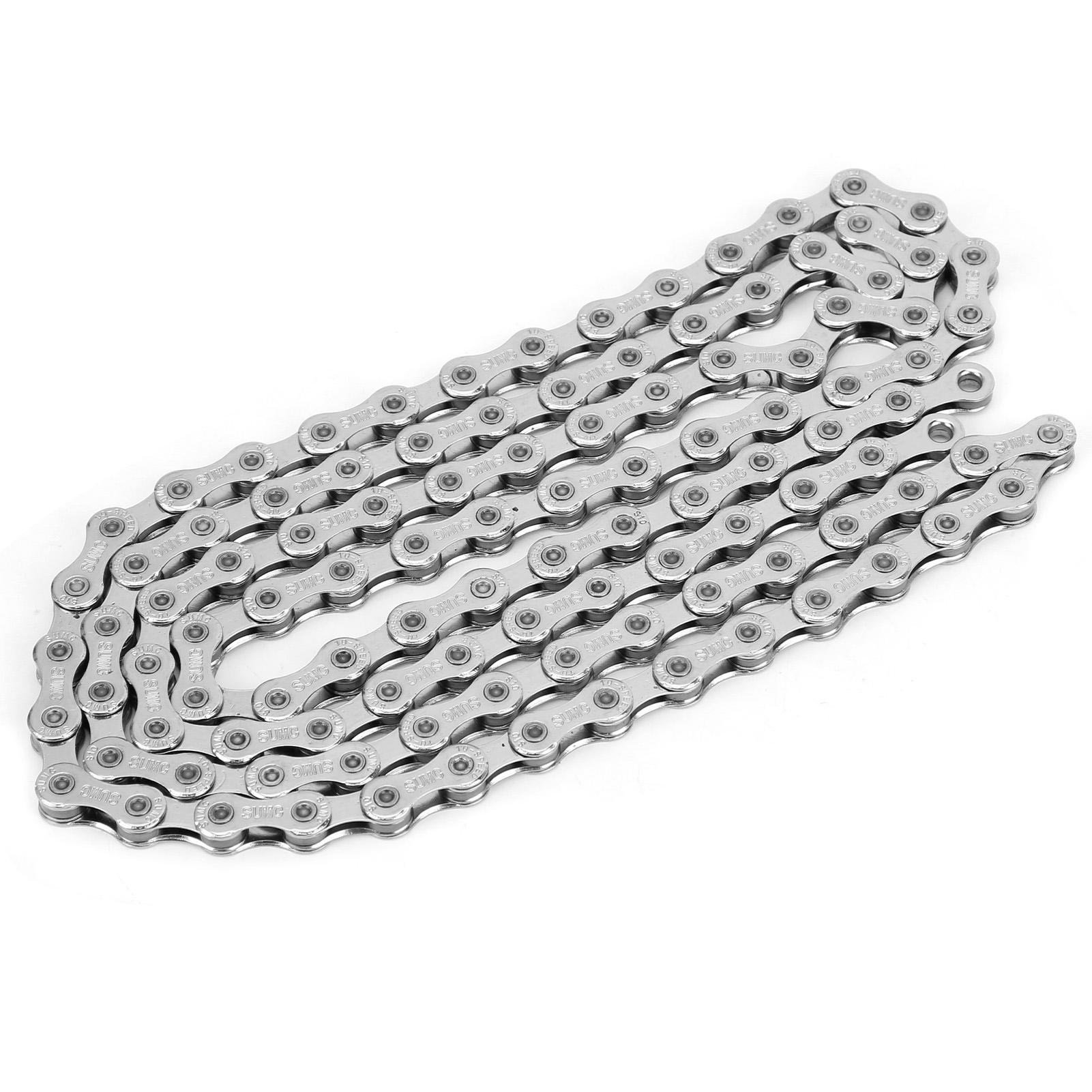 

10 Speed Bicycle Chain Reusable Replacement Steel Mountain Road Bike Chain Bicycle Accessory