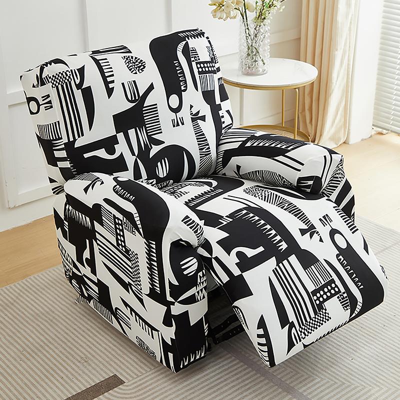Recliner Slipcovers 4-Pieces Sofa Covers Couch Chair Cover Non Slip Reclining Furniture Protector Sofa Covers for Living Room
