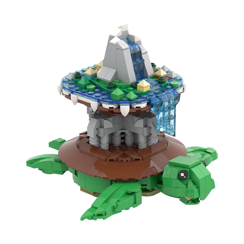 Professional Fishing Unisex Gobricks Moc Discworld Bricks Building Blocks