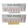 Nail Art Display Acrylic Fashion Decorative Standing Manicure Tool Professional Showing Holder False