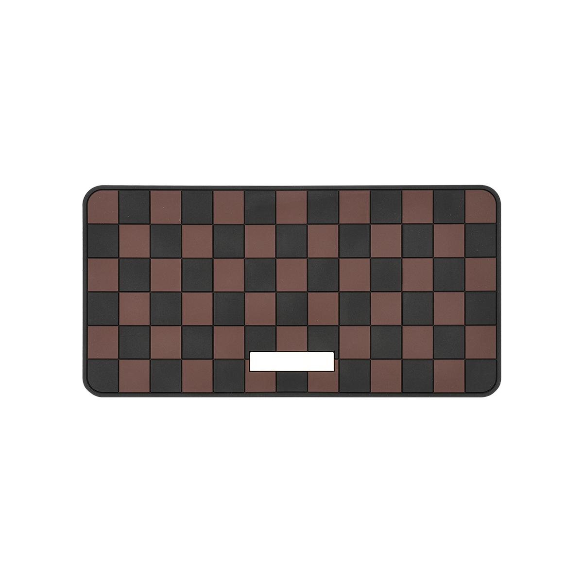 

Универсальная накладка на приборную панель автомобиля, противоскользящий коврик с липкой основой, коврик для приборной панели, накладки, защитная накладка для хранения в автомобиле, аксессуары для интерьера автомобиля коричневый