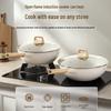 ASD Maifan Stone Non-Stick Cast Aluminum Wok