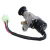 1PCS 4 Pins Motorcycle Ignition Switch Lock Set With 2 Keys For Moped Scooter 50cc 150cc GY6 Taotao Jonway Roketa Accessories