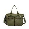 2026 Women's Large Capacity Corduroy Tote: Korean Style Multi-Pocket Handbag & Versatile Crossbody Bag