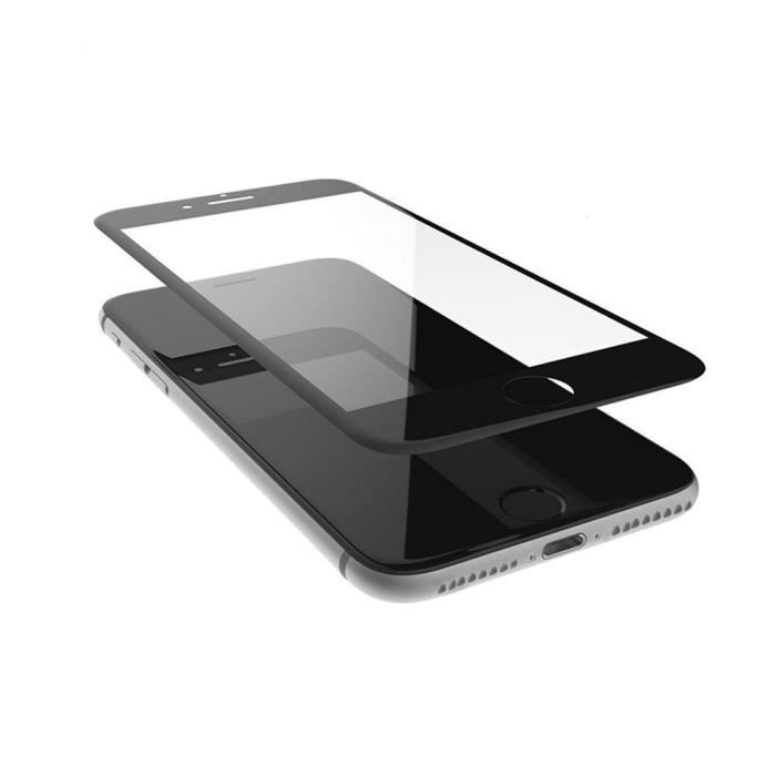 Skyddsfilm - IPHONE - 7 - Härdat glas - Skärmskydd - 3D böjd