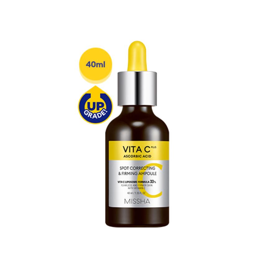 MISSHA Vita C Plus Spot Correcting & Firming Ampoule 40ml Brightening & Elasticity Care