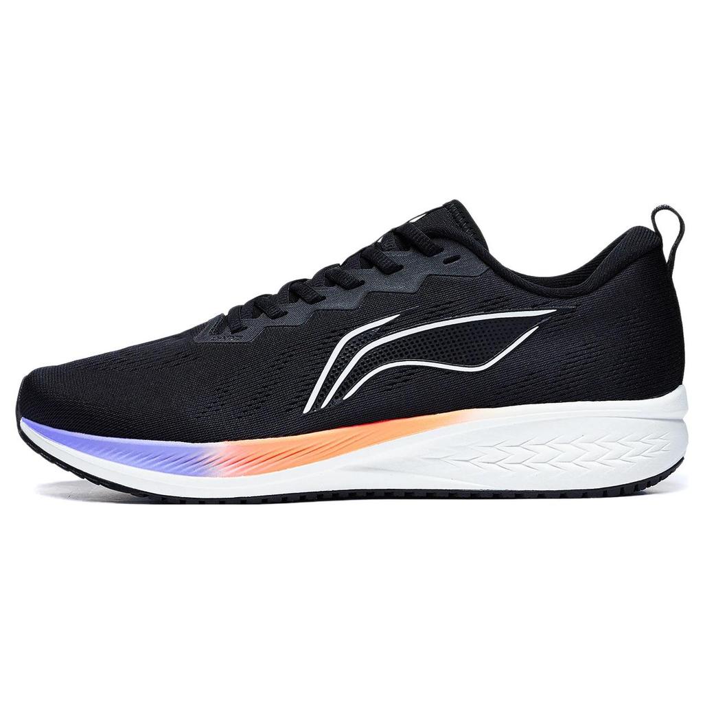 New LiNing Red Hare 6 Cushioning Anti Slip And Wear Resistant Rebound Low Top Running Shoes Women's Black ARMT016-21