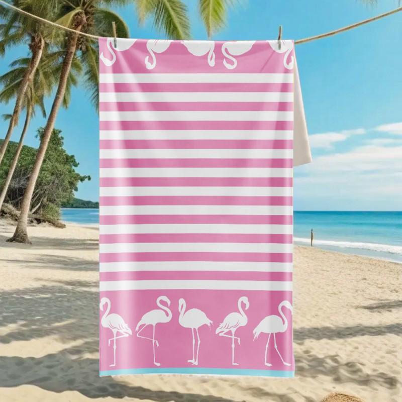 Ultra Absorbent Microfiber Beach Towel With Sea Turtle Print Quick Dry Large Size 70x140cm Pool Vacation Travel