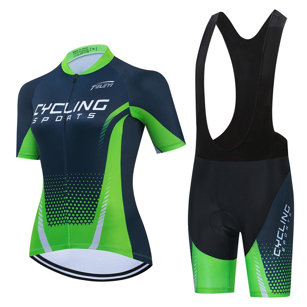 Pro Women's Cycling Sets Summer Bike Jersey Short Set Road Bicycle Clothing Suit Pro Cycling Kit MTB Biking Outfits Cycle Wear
